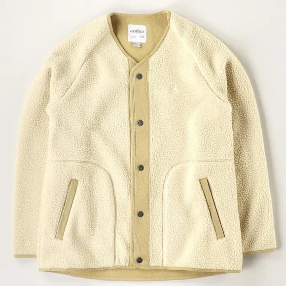 URU | WOOL BOA BLOUSON (IVORY)